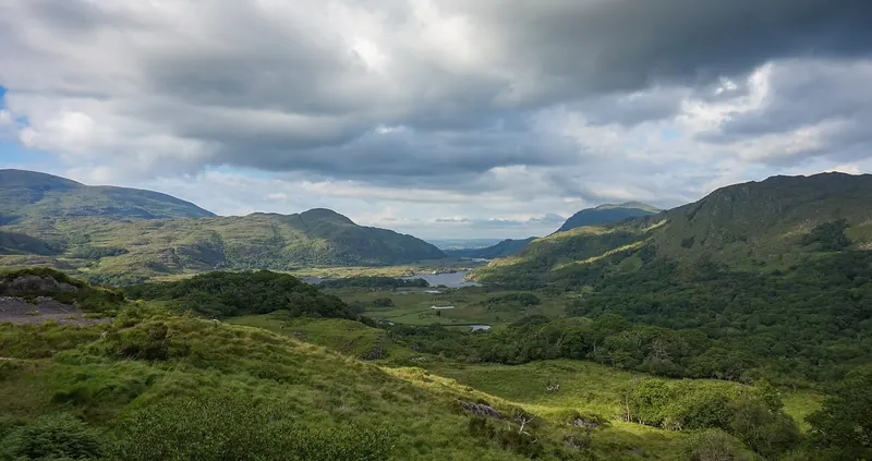 Ladies View overlooking the Lakes of Killarney on the Ring of Kerry