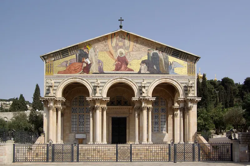 The Church of All Nations at the foot of the Mount of Olives