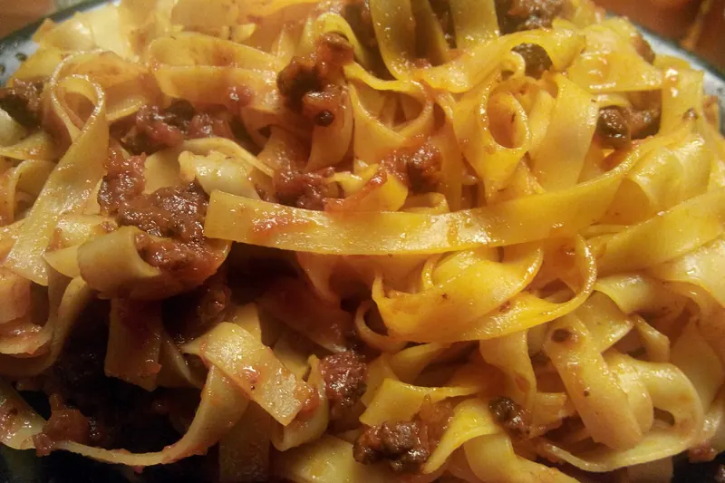 Tagliatelle al ragù, Bologna's regional pasta