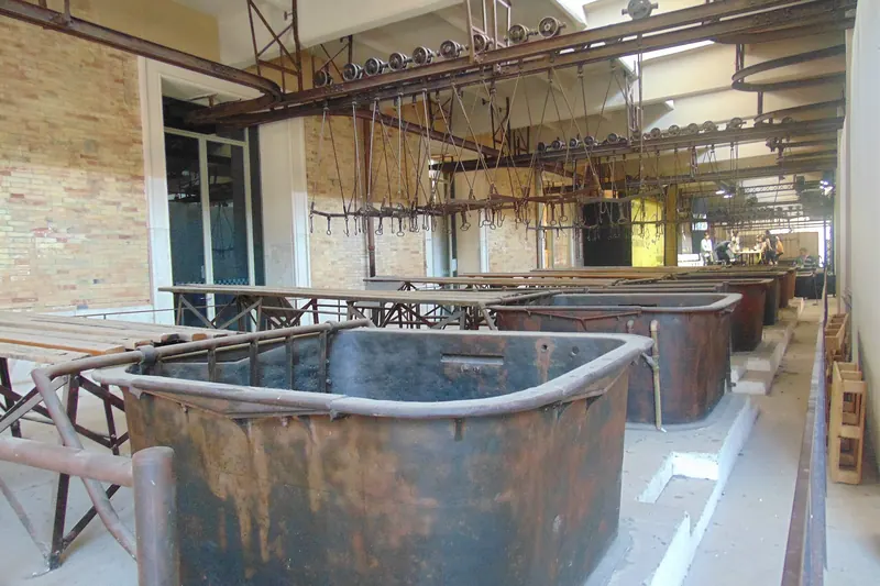 The old Testaccio slaughterhouse building, the Mattatoio, that gave the neighbourhood its food culture