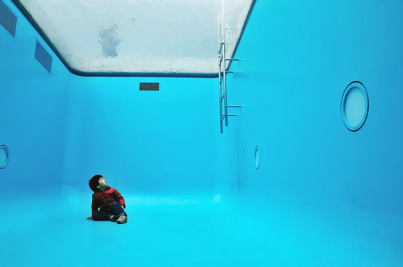 Inside Leandro Erlich's Swimming Pool installation