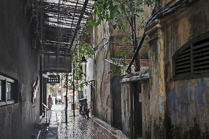 Concubine Lane, a historic alley in Ipoh's old town