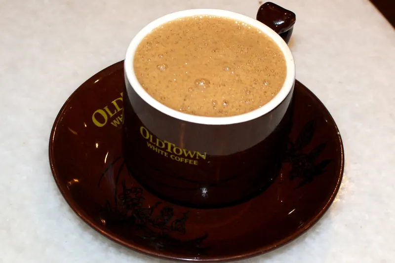 Ipoh white coffee, a local coffee specialty