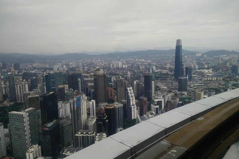 The Sky Deck at KL Tower