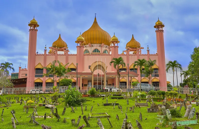 The Old Sarawak State Mosque in Kuching