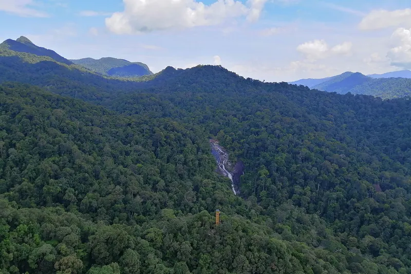 Telaga Tujuh, Langkawi's seven-step waterfall