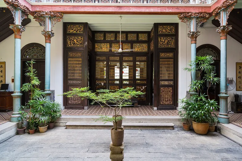 The Blue Mansion in George Town, Penang