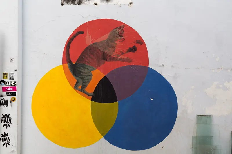 Street art on a wall in George Town, Penang