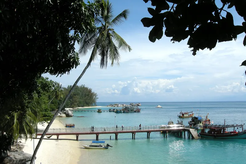 A beach on Perhentian Besar
