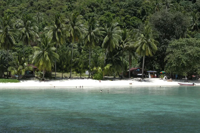A beach on Perhentian Kecil