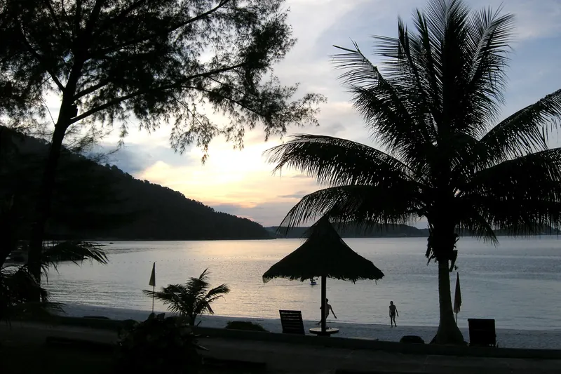 Sunset over the Perhentian Islands