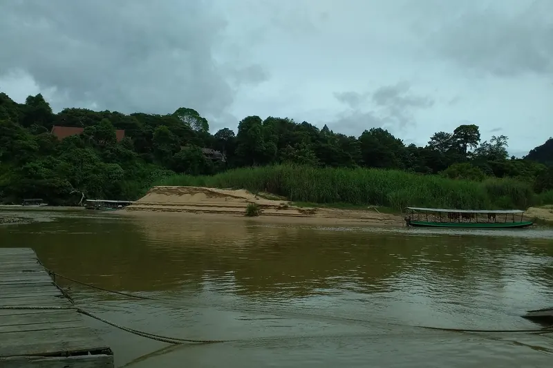 The Tembeling River near Taman Negara