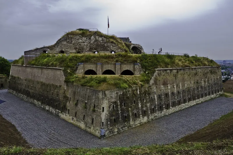 Fort Sint Pieter atop the Sint-Pietersberg hill in Maastricht