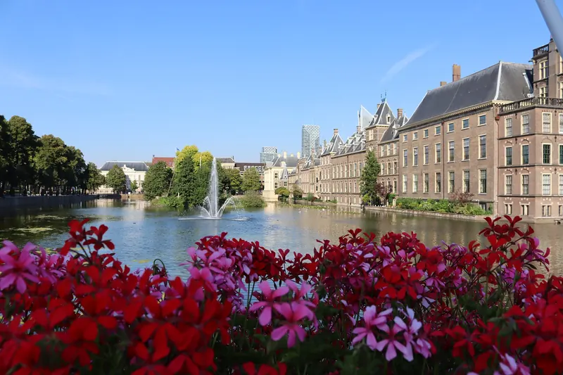The historic Binnenhof government complex in The Hague