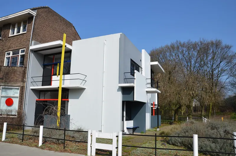 The UNESCO-listed Rietveld Schröder House in Utrecht
