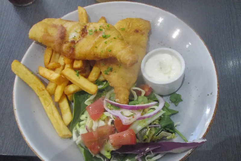 A classic New Zealand fish and chips takeaway