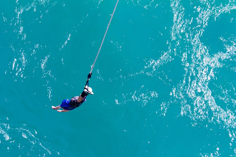 The Kawarau Gorge Bridge near Queenstown, birthplace of commercial bungee jumping
