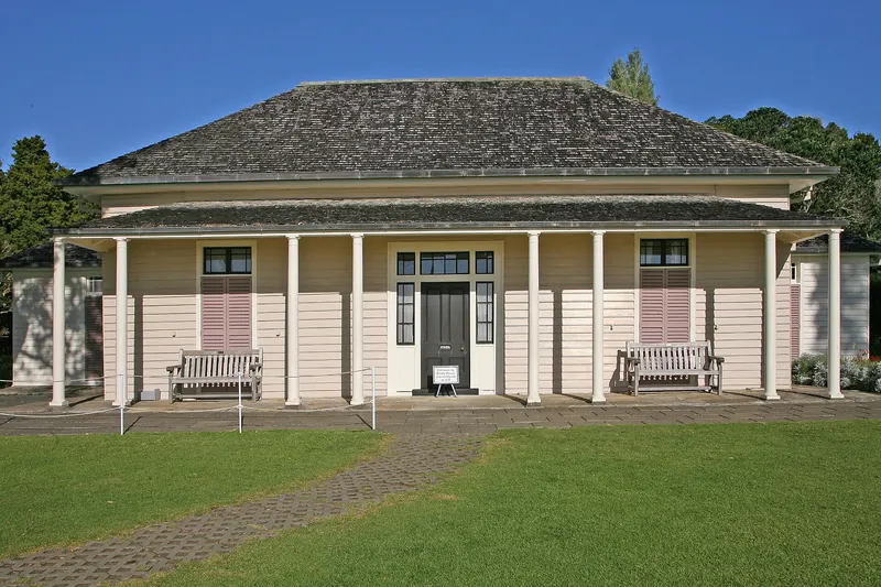 The Treaty House at the Waitangi Treaty Grounds