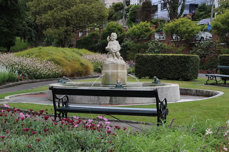 The Joy Fountain in Wellington's Botanic Garden