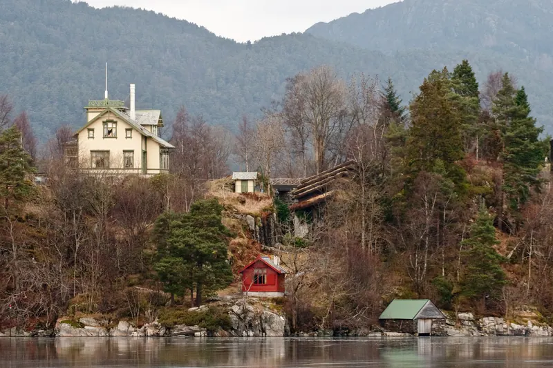 Troldhaugen, Edvard Grieg's lakeside home near Bergen