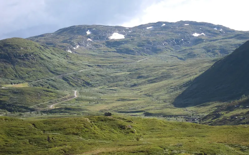 The Sognefjellet mountain road through Jotunheimen