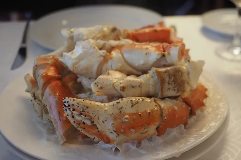Norwegian king crab, a Barents Sea specialty