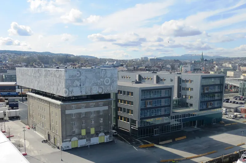 Rockheim, Norway's national museum of popular music, in Trondheim
