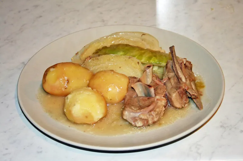 Fårikål, Norway's national dish of lamb and cabbage stew