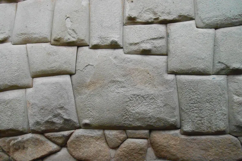 The famous Twelve-Angled Stone in Cusco's Inca wall