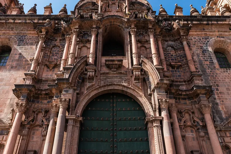 Inside Cusco Cathedral on the Plaza de Armas