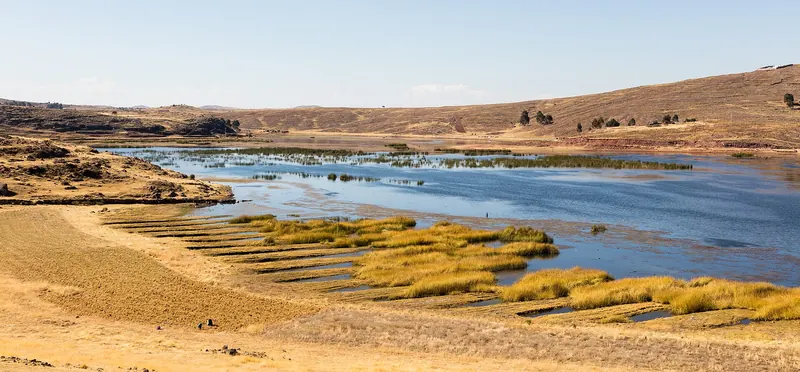 The pre-Inca burial towers at Sillustani