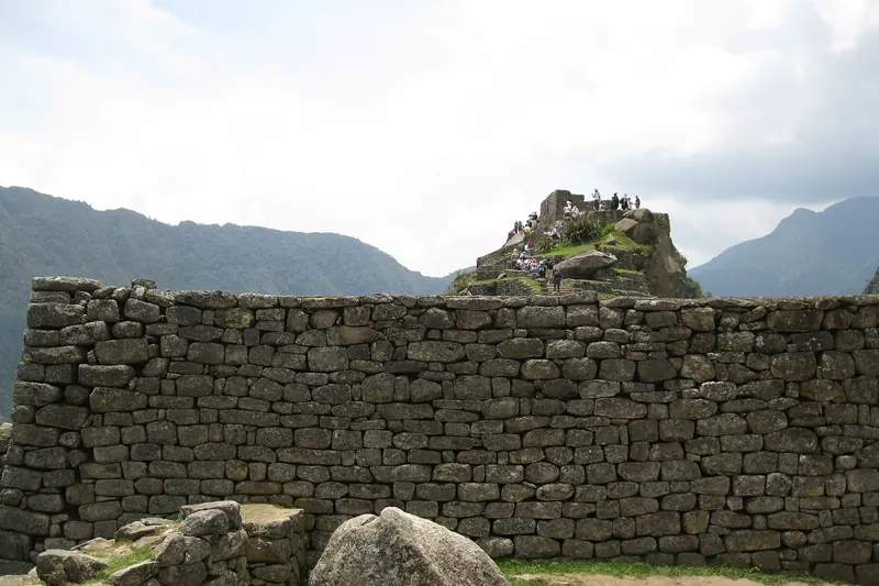 The Intihuatana ritual stone at Machu Picchu
