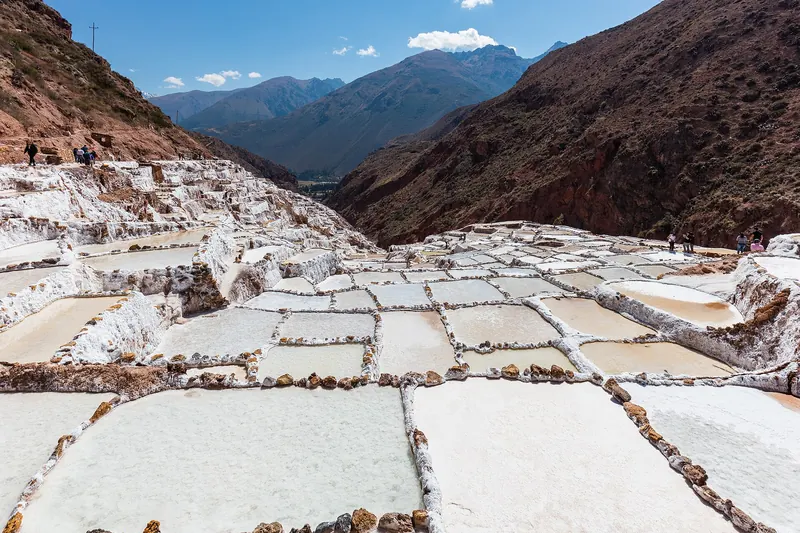 The Maras salt pans in the Sacred Valley