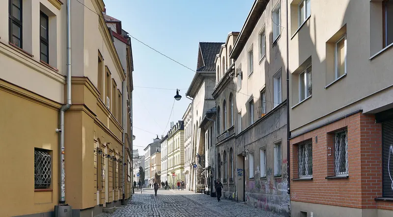 Józefa Street in the Kazimierz district of Kraków