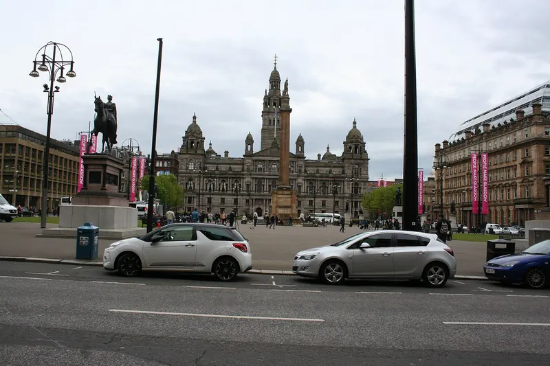 George Square, Glasgow's central civic square