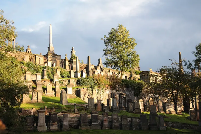 Glasgow Necropolis, a Victorian hilltop cemetery