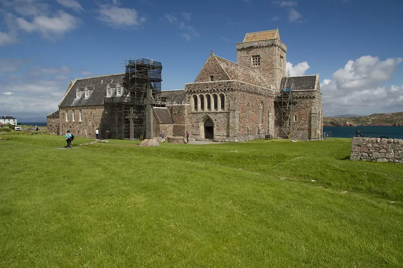 Iona Abbey on the island of Iona