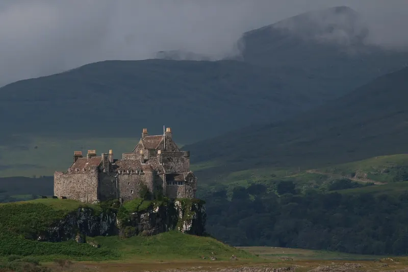 Touring Duart Castle on the Isle of Mull