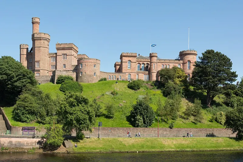 Inverness Castle overlooking the River Ness