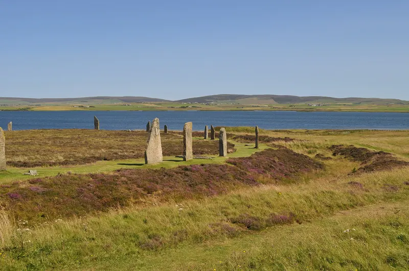 The Ring of Brodgar stone circle on Orkney