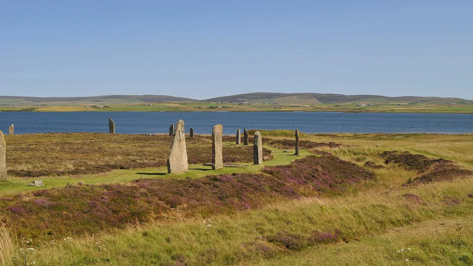 The Ring of Brodgar stone circle on Orkney