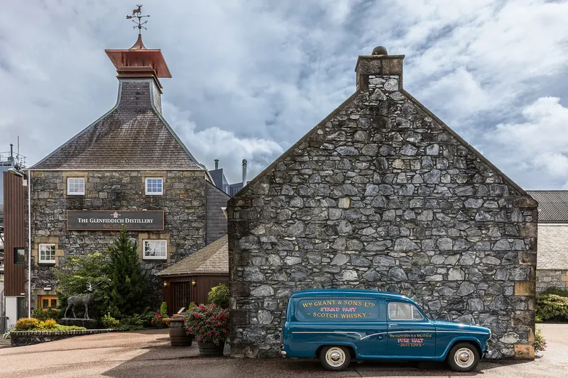 Touring Glenfiddich Distillery in Speyside