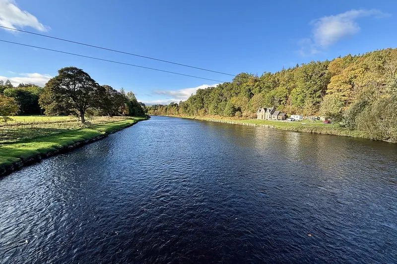 Walking the Speyside Way along the River Spey