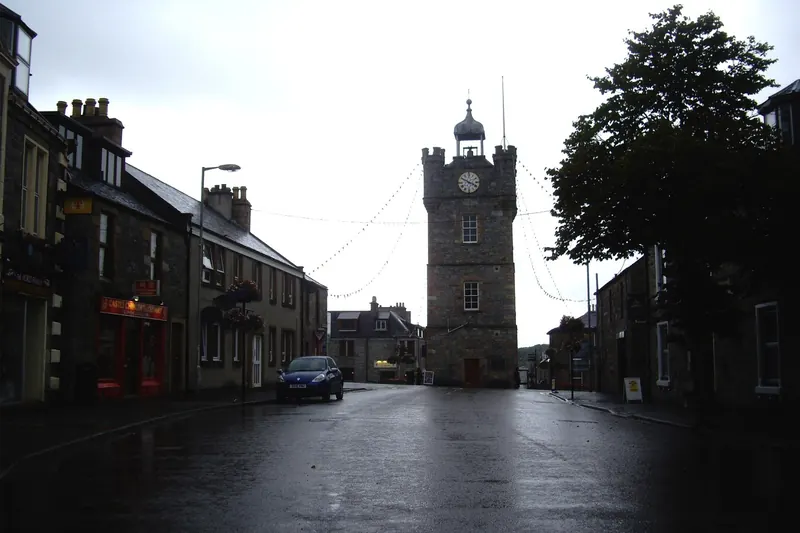The Clock Tower and old jail in Dufftown