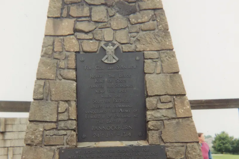 The Bannockburn battlefield site near Stirling