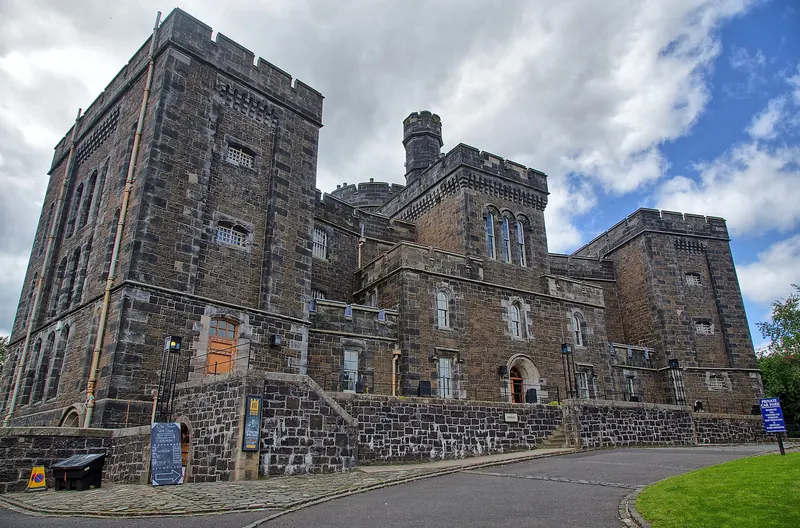 The Old Town Jail building in Stirling