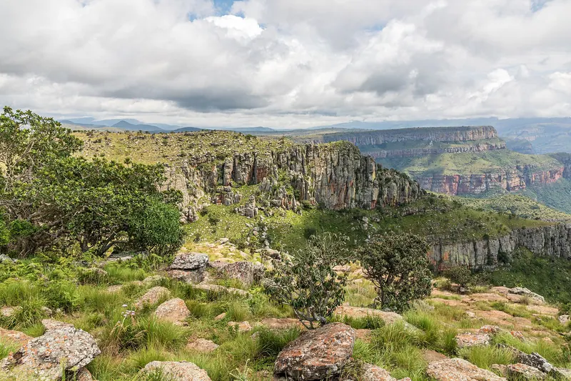 The view from God's Window across the lowveld far below the escarpment