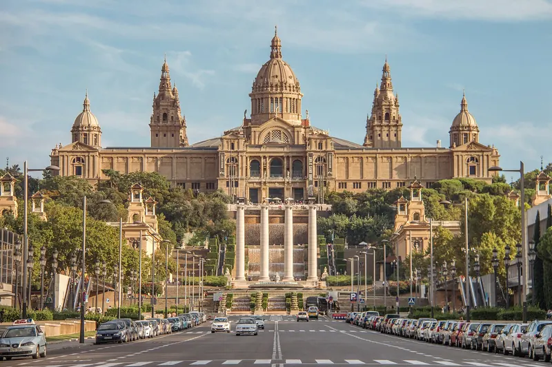 The Palau Nacional on Montjuïc, home of the National Art Museum of Catalonia