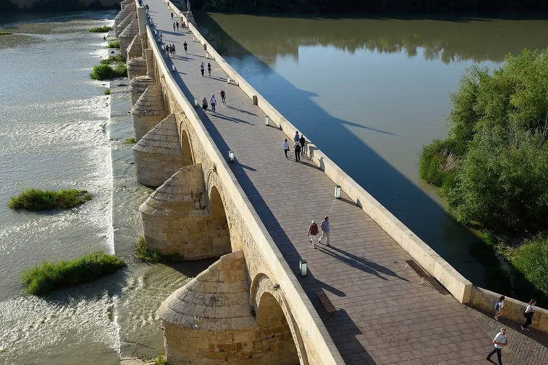 The Roman bridge over the Guadalquivir at Córdoba