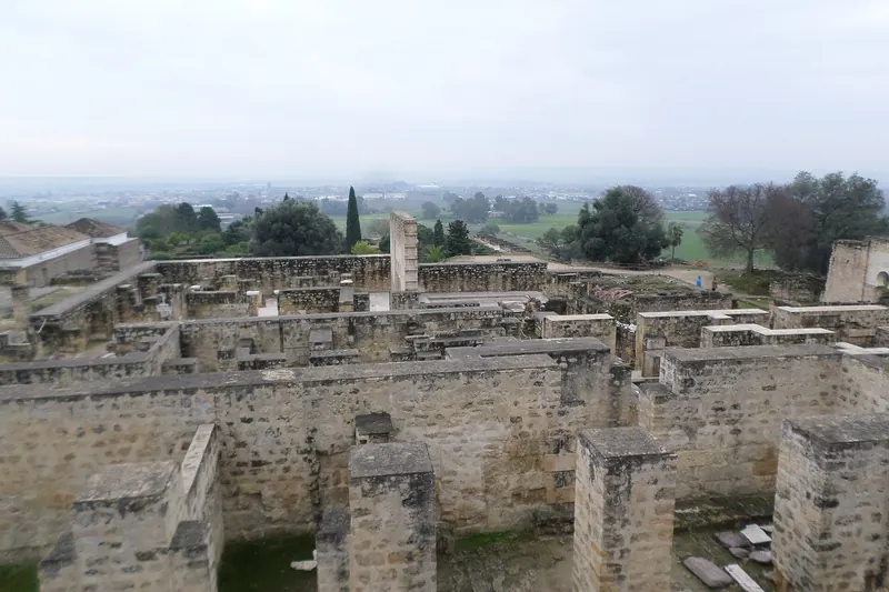 The excavated ruins of the caliphal city of Medina Azahara